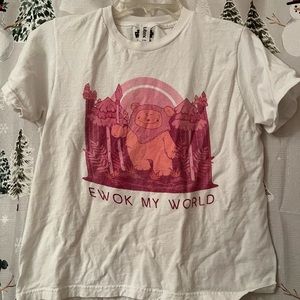 Ewok My World Star Wars shirt